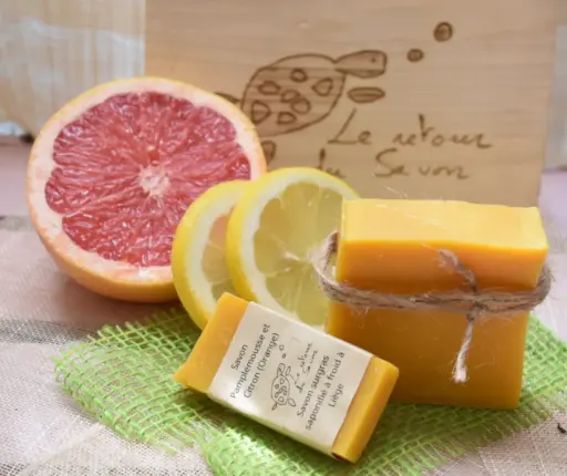 Savon Pamplemousse Citron (orange)